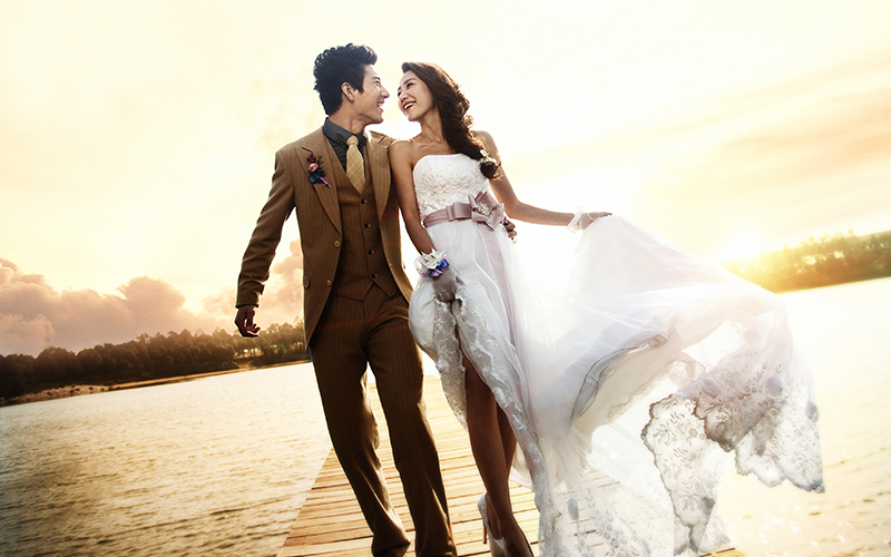 【蔚藍海岸婚紗攝影_套系價格】(圖)_實時套系推薦,特惠-上海 - 到喜啦